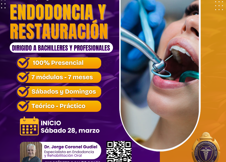 ENDODONCIA Y RESTAURACIÓN